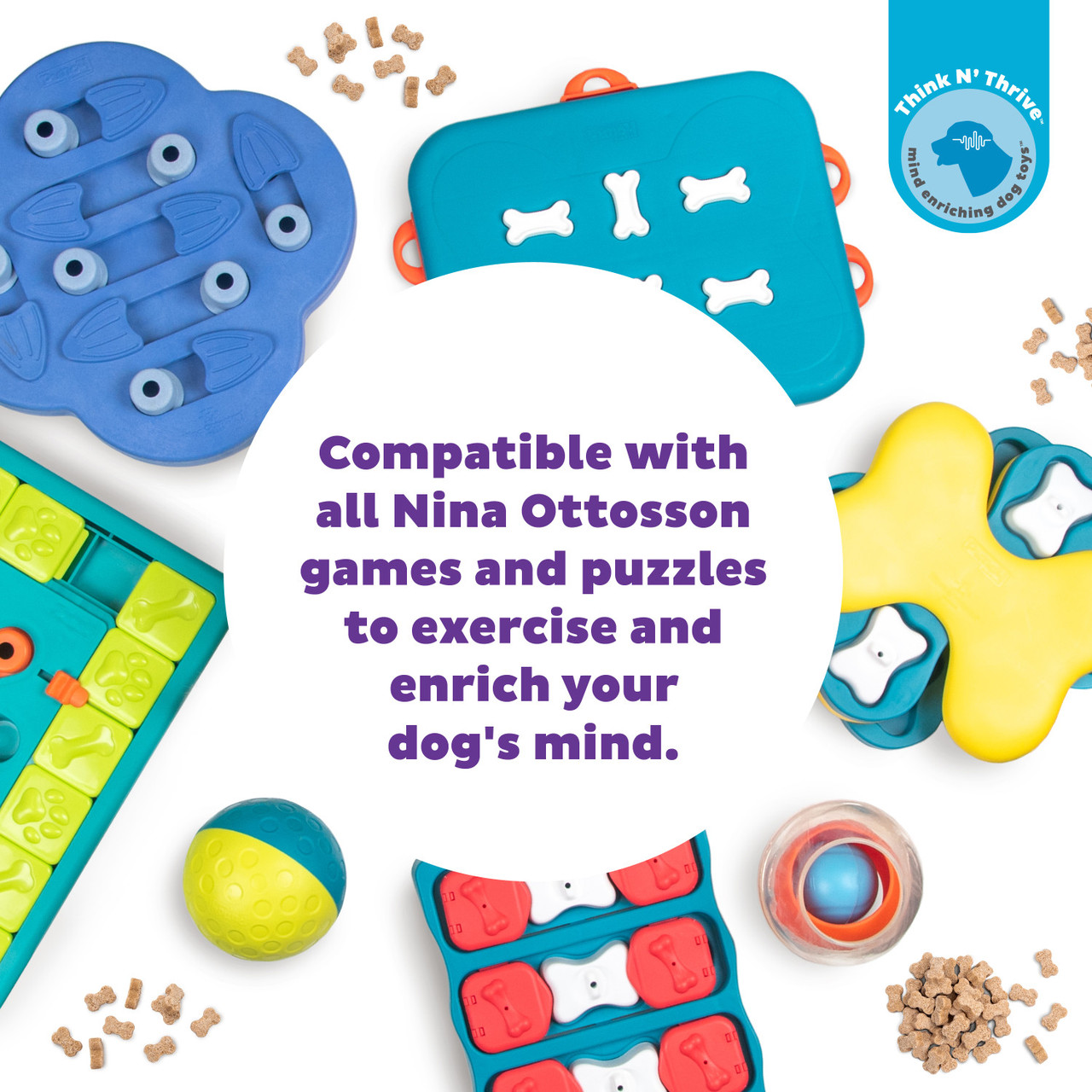 Nina Ottosson by Outward Hound Puzzle Bitez Training Treats for
