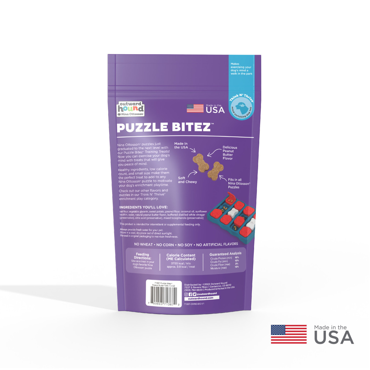 Nina Ottosson by Outward Hound Puzzle Bitez Training Treats for