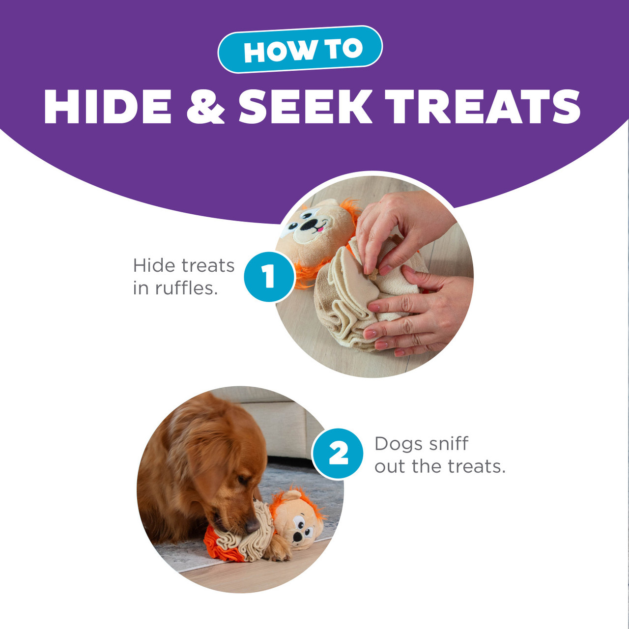 Nina Ottosson by Outward Hound Stuff N' Snuffle Interactive Plush