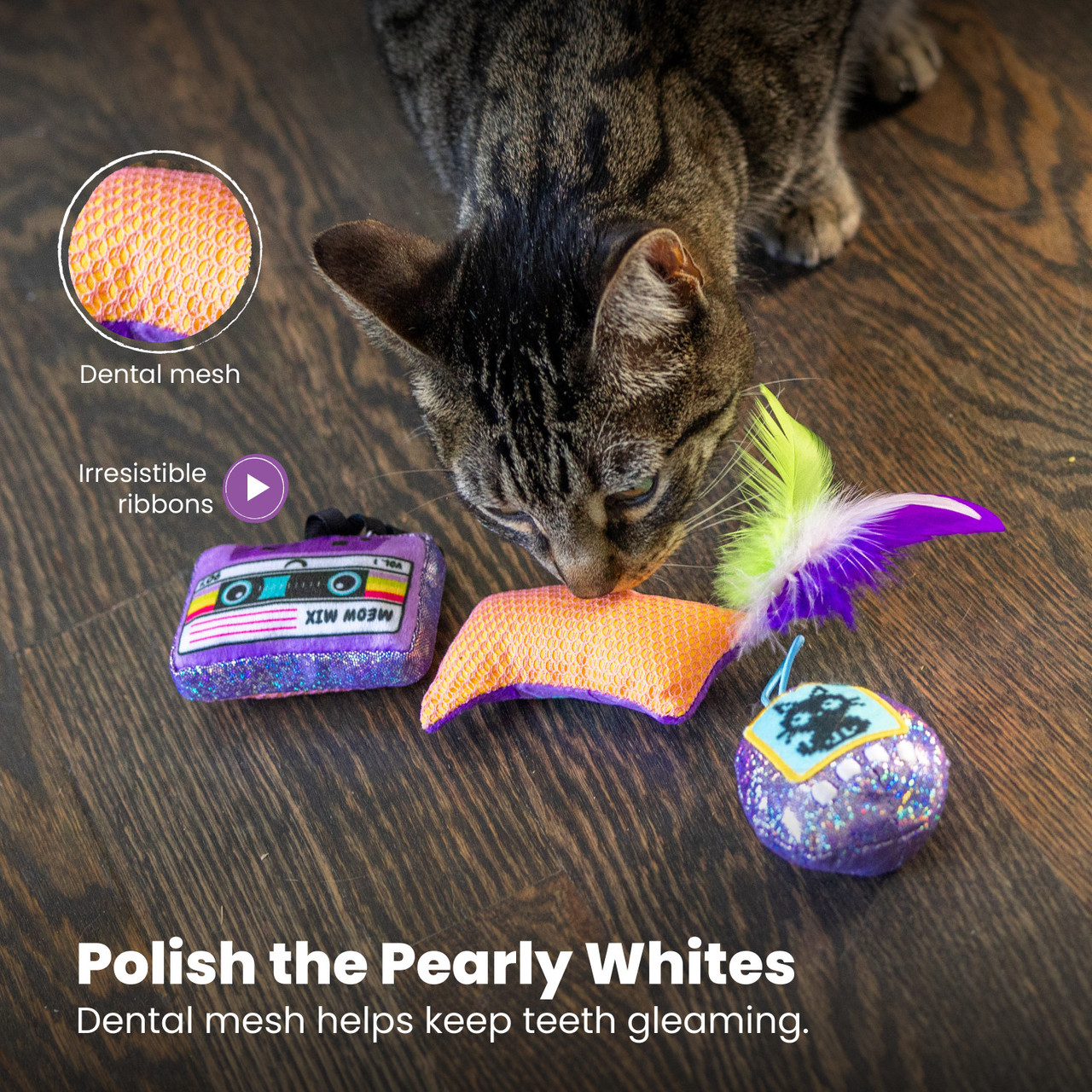 So Meowsome 90s 3Pk Mlt