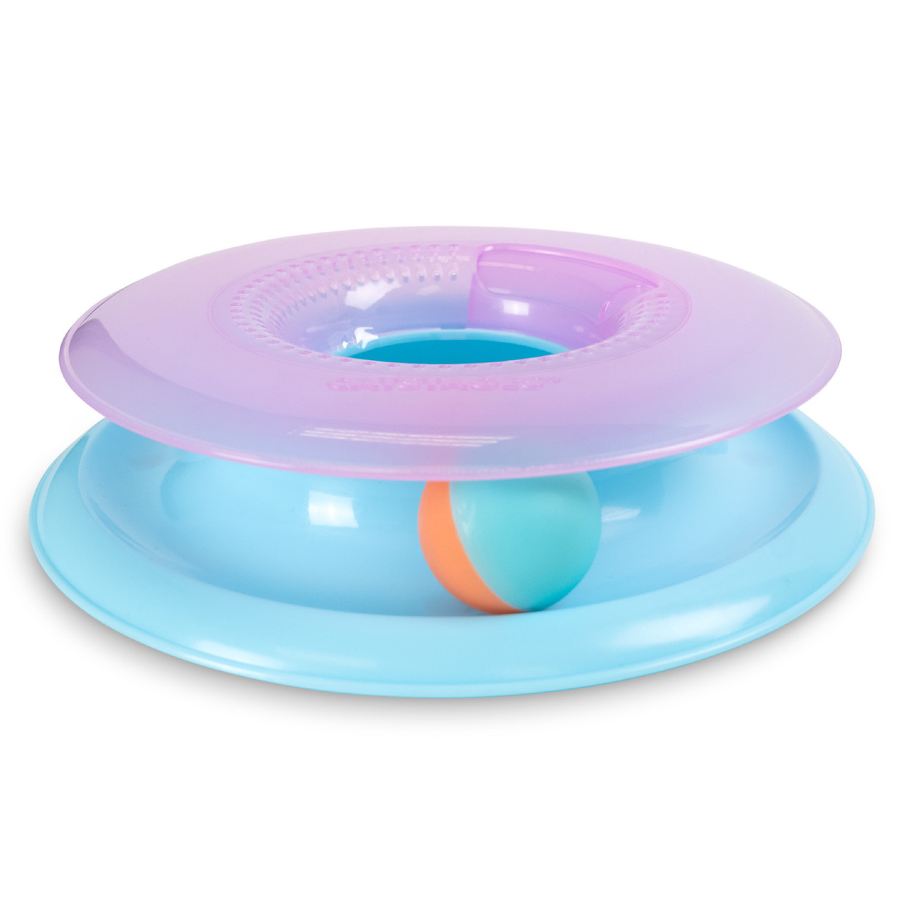 Race N' Chase Track Interactive Cat Ball Track Toy with Catnip