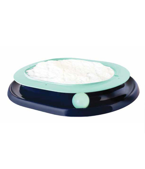 Lay N' Play Track Cat Bed and Track Toy, Navy