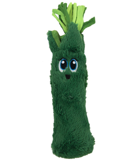 Fetchtablez Asparagus Dog Toy, Green, Medium