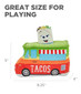 Hide A Taco Plush Dog Toy Puzzle, Multi