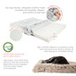Orthopedic Ilan Floor Nap Mat Dog Bed, Frost, 27X36