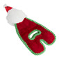 Cuddle Tugs Santa Dog Toy, Red, Medium