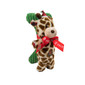 Mitten Mates Giraffe & Bone Holiday Dog Toy, Multi