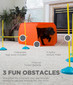 Zip & Zoom Indoor Dog Agility Training Kit for Dogs, Multi