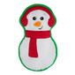 Invincibles Snowman Plush Dog Toy, White, Medium