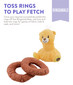 Ringamals Plush Dog Toy Puzzle