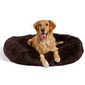 The Original Calming Donut Shag Cat & Dog Bed