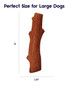 Dogwood Wood Alternative Dog Chew Toy, Mesquite