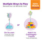 2-in-1 Spring Toy Cat Toy and Cat Ball Track Topper