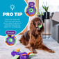 Hide-Ablez Interactive Plush Dog Puzzle with Treat Ball