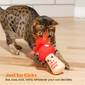 A Really Fungi Mushroom Kicker Catnip Toy and Dental Toy for Cats