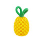 Dental Pineapple Dental Chew Toy and Interactive Treat Stuffer, Yellow