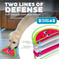 Tough Skinz Durable Dog Toy with Two Tough Layers, Watermelon, Red, Medium, Red