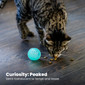 Ball Treat Stuffer Interactive Cat Toy, Green