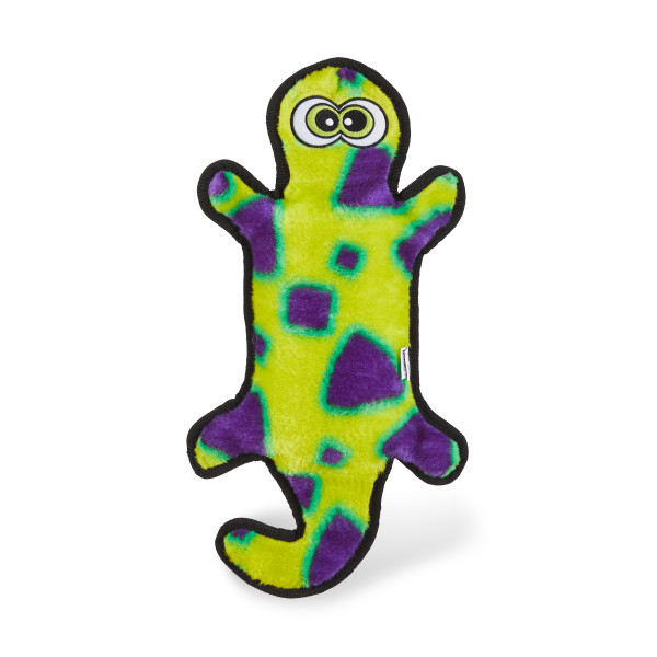 Invincibles Gecko Plush Dog Toy, Size Large