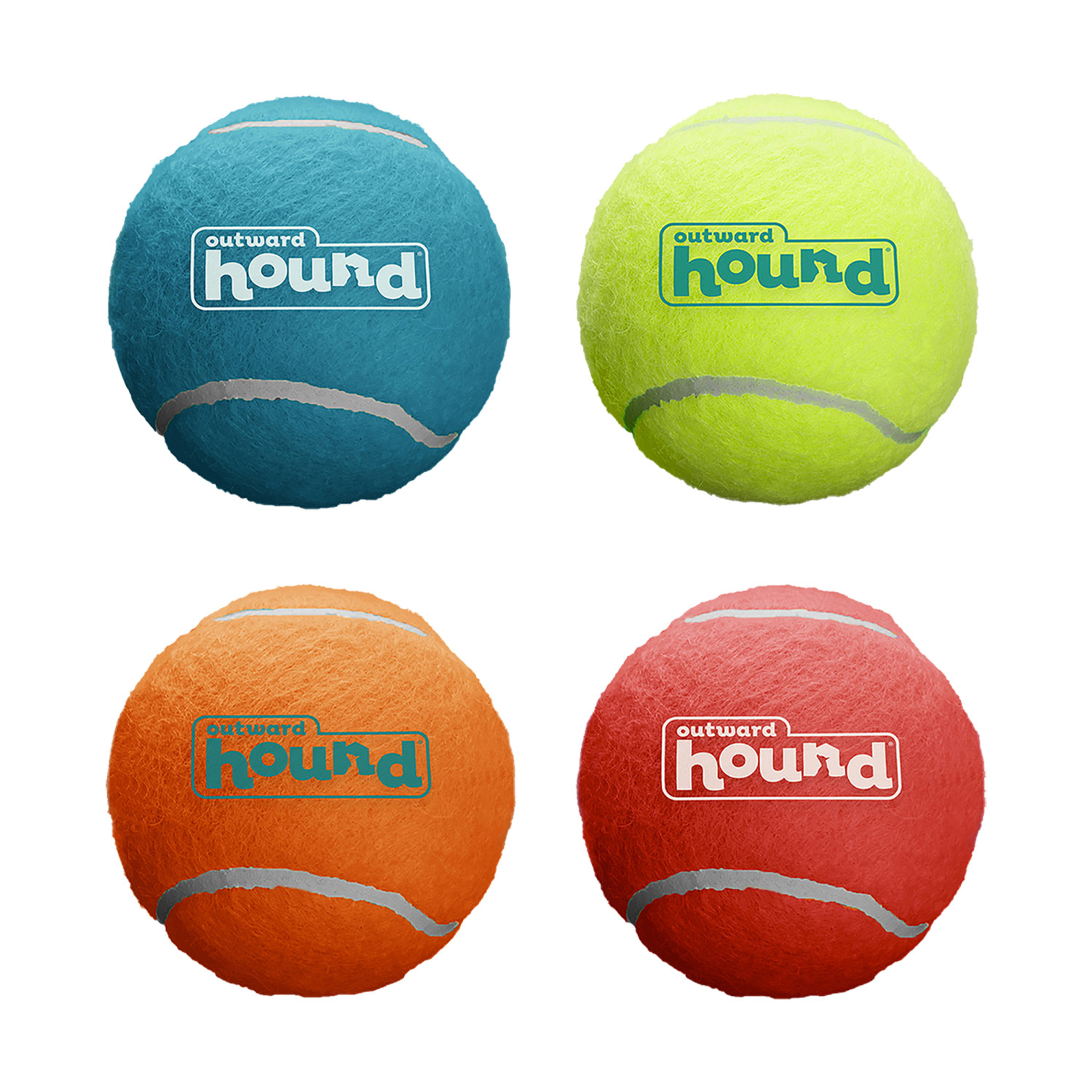 Product image for Squeaker Ballz Squeaky Tennis Balls, Large