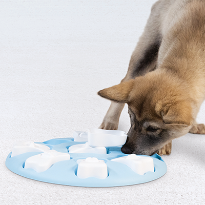Nina Ottosson by Outward Hound Interactive Dog Puzzle -Wobble Bowl Lev –  P