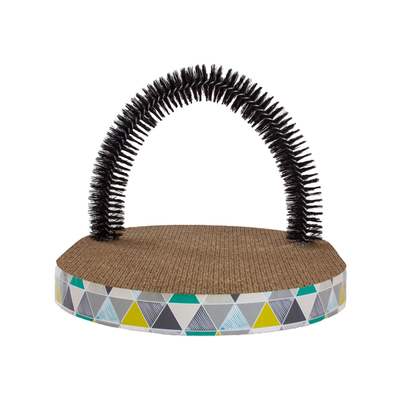 Product image for Scratch & Groom Cat Scratch Pad, Tan
