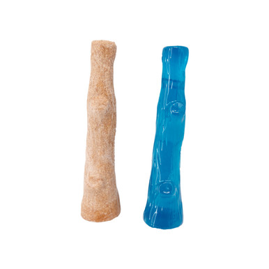 Product image for Dogwood Wood Alternative Dog Chew Toy, Puppy 2-pack, Multi, Small