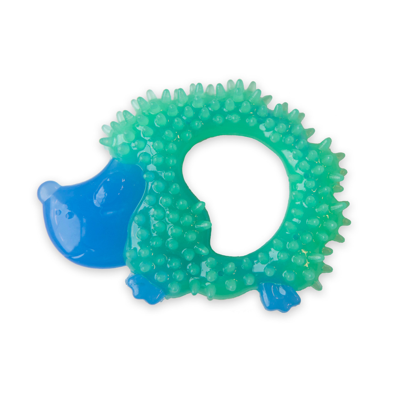 Product image for Cutie Chewies Hedgehog Dog Chew Toy, Blue