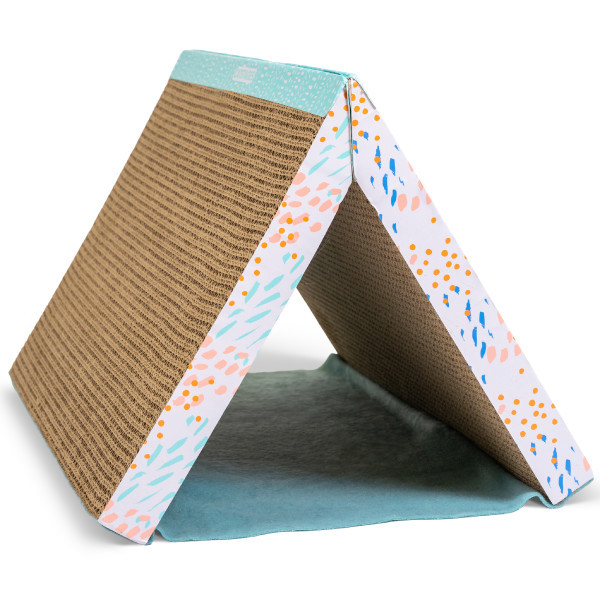 Product image for Fold Away Tunnel and Cat Scratcher, Multi