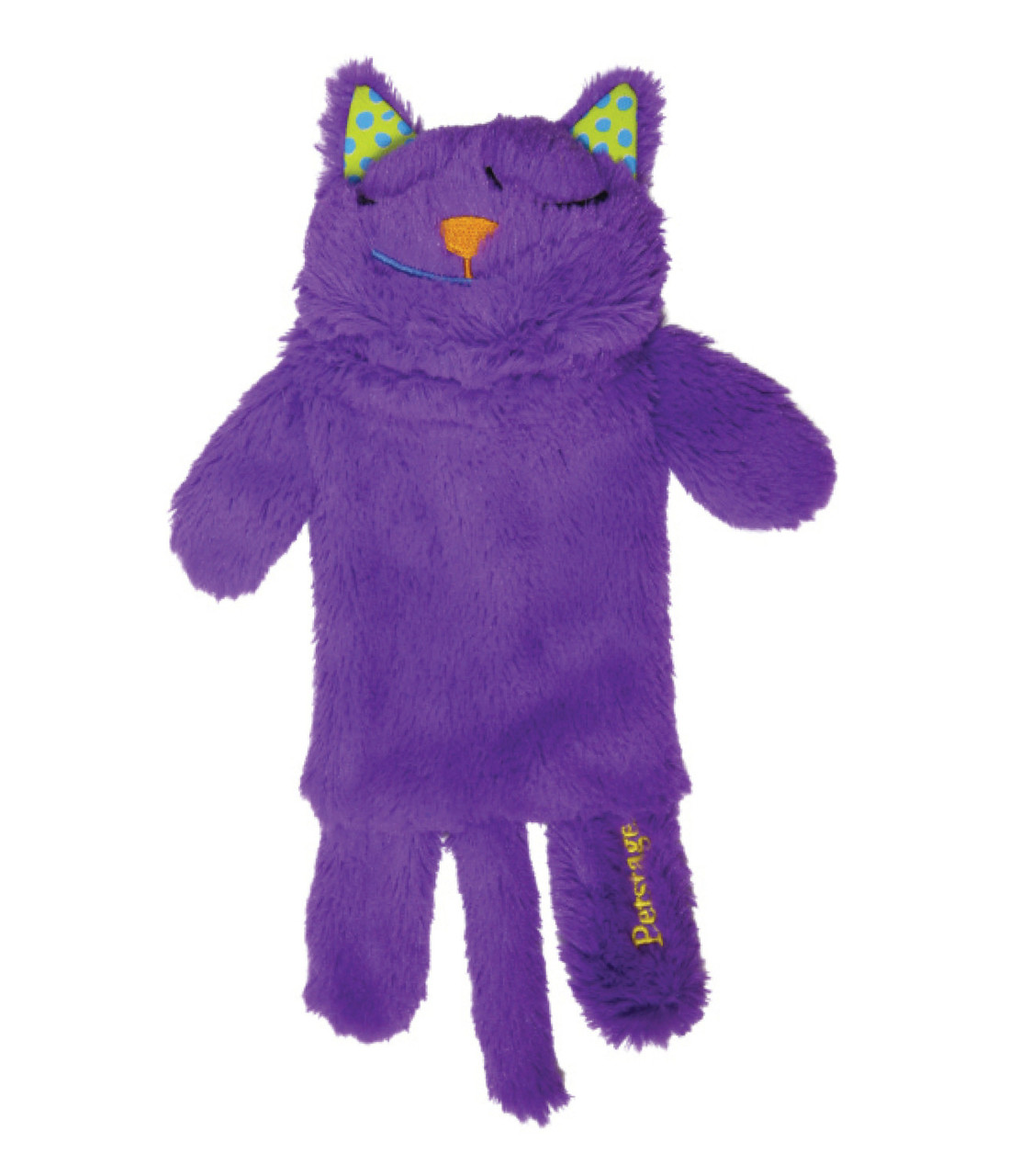 Product image for Purr Pillow Kitty Plush Cat Toy, Multi