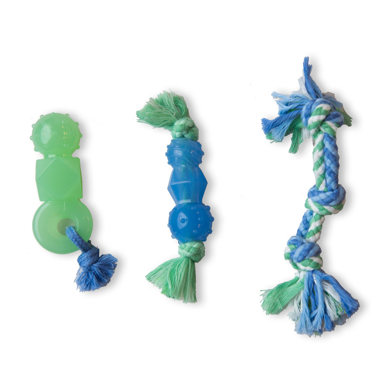 Product image for Mini Dentachew Dog Chew Toy - 3 Pack, Multi
