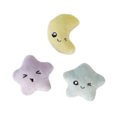 Product image for Toss 'N Twinkle Catnip Cat Toys - 3 Pack, Multi