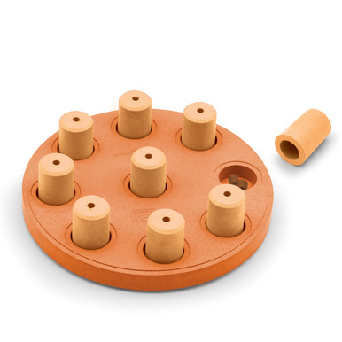 Dog Smart Composite Interactive Treat Puzzle Dog Toy, Tan