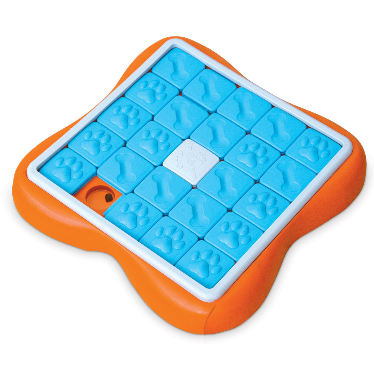 Product image for Challenge Slider Interactive Treat Puzzle Dog Toy, Multi