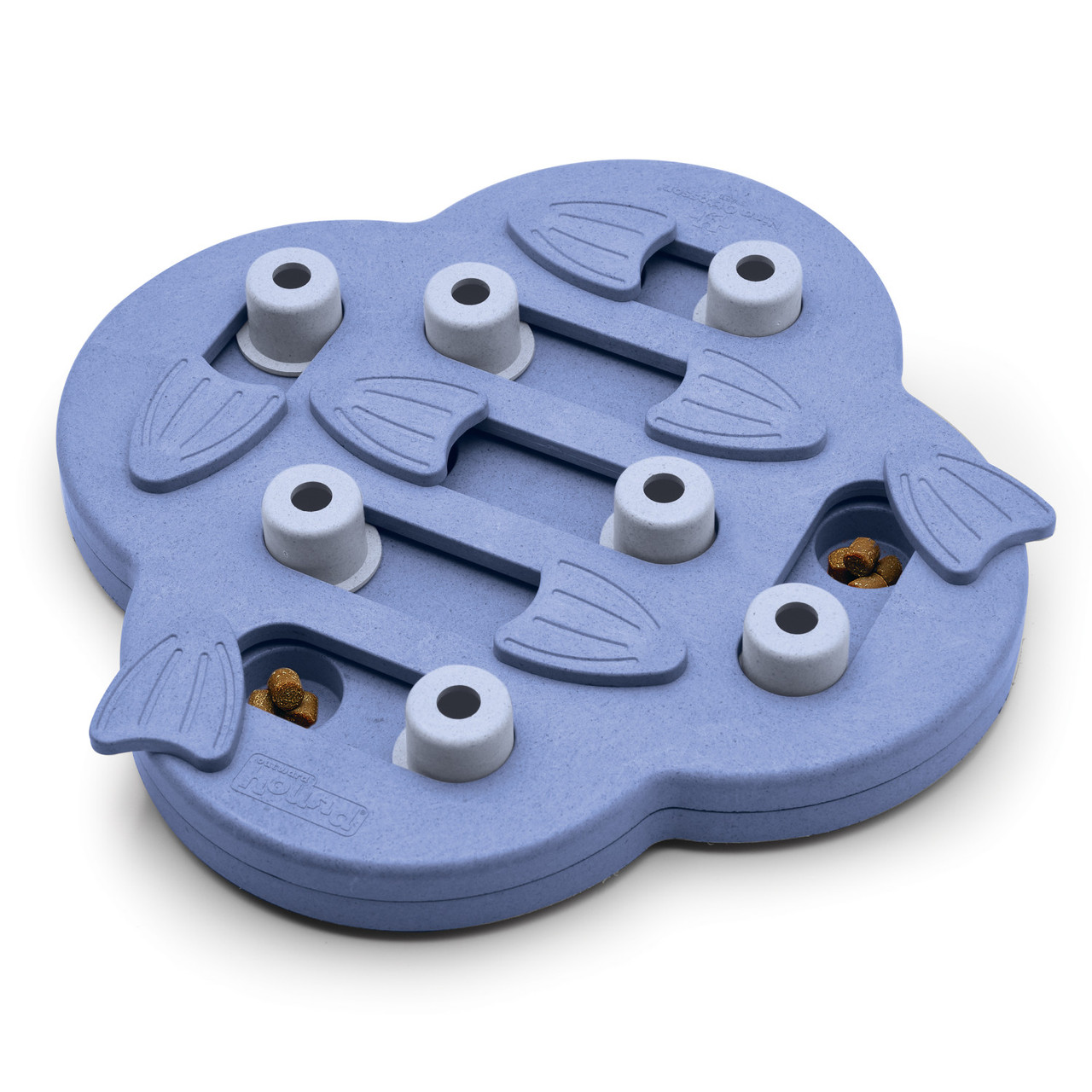 Product image for Dog Hide N' Slide Interactive Treat Puzzle Dog Toy, Purple