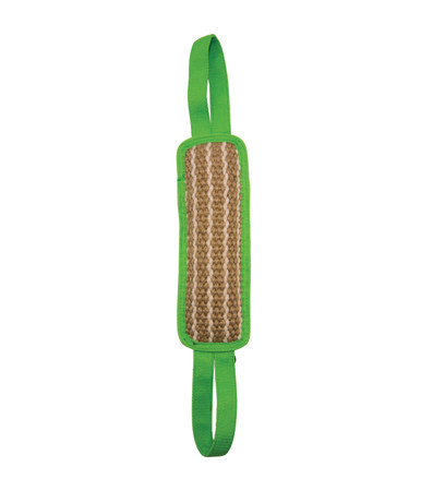 Product image for Naturals Jute Rope Tug Dog Toy, Green