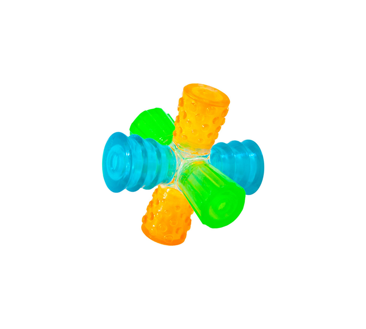 Product image for Triple Jack Interactive Multi-Squeak Dog Toy, Multi
