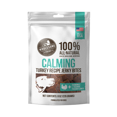 Product image for Functional Calming Support Jerky Bites Dog Treats, Turquoise