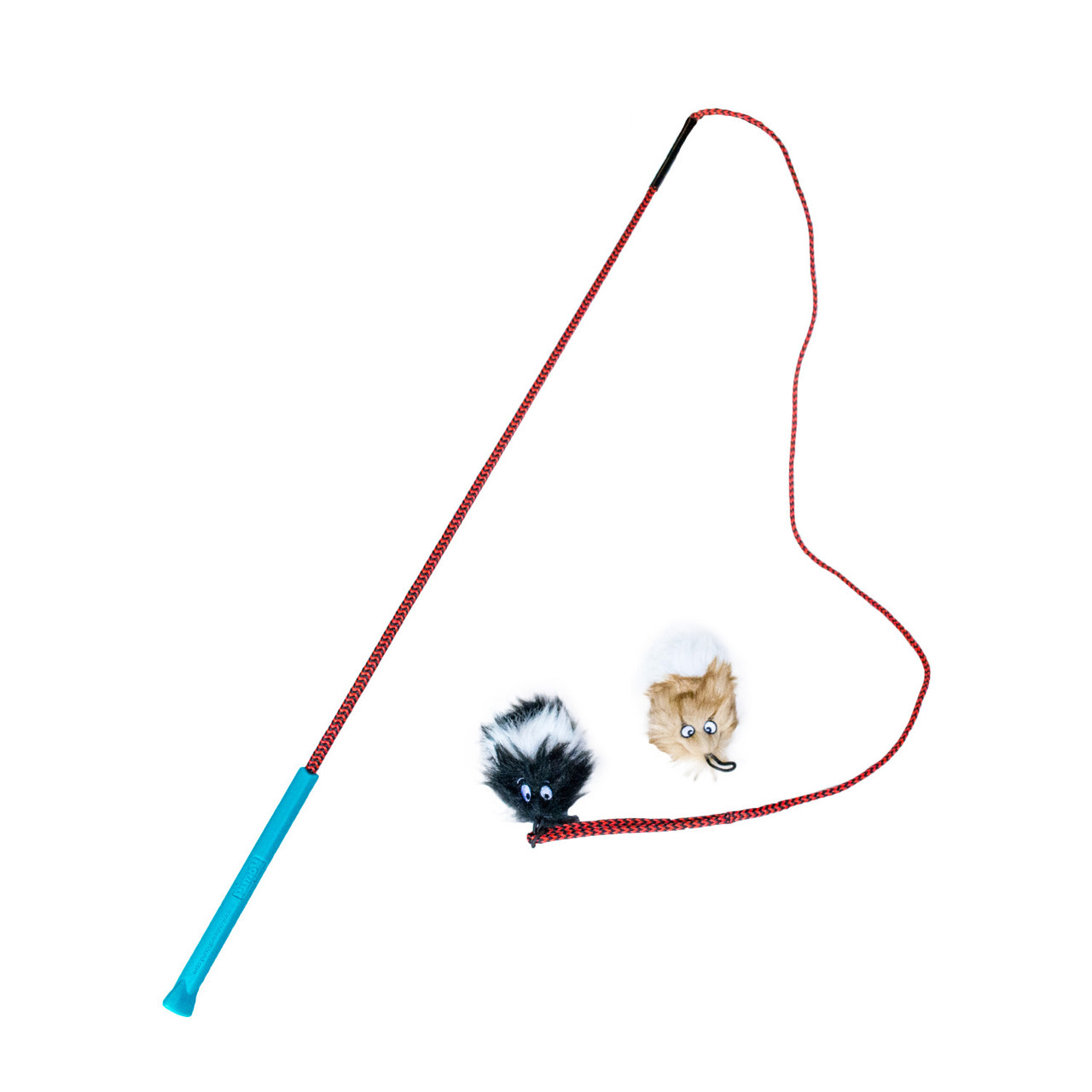 Product image for Tail Teaser Dog Wand Lure Toy