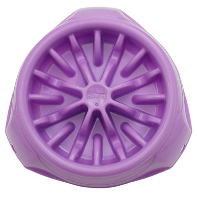 Product image for 3in1 UP Feeder Elevated Slow Feeder Dog Bowl, Purple