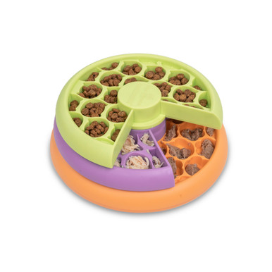 Kitty Lickin' Layers Cat Fun Feeder Treat Puzzle
