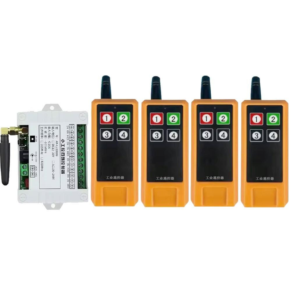 J.Racenstein 12V 4-Channel Wireless Remote