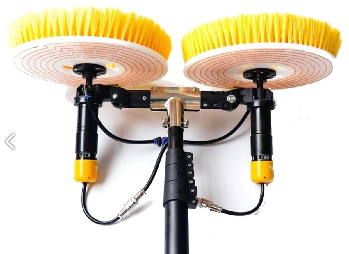 Brush 2点セット Double Brush 25in Wide 24v Electric Cleaning Kit - J Racenstein