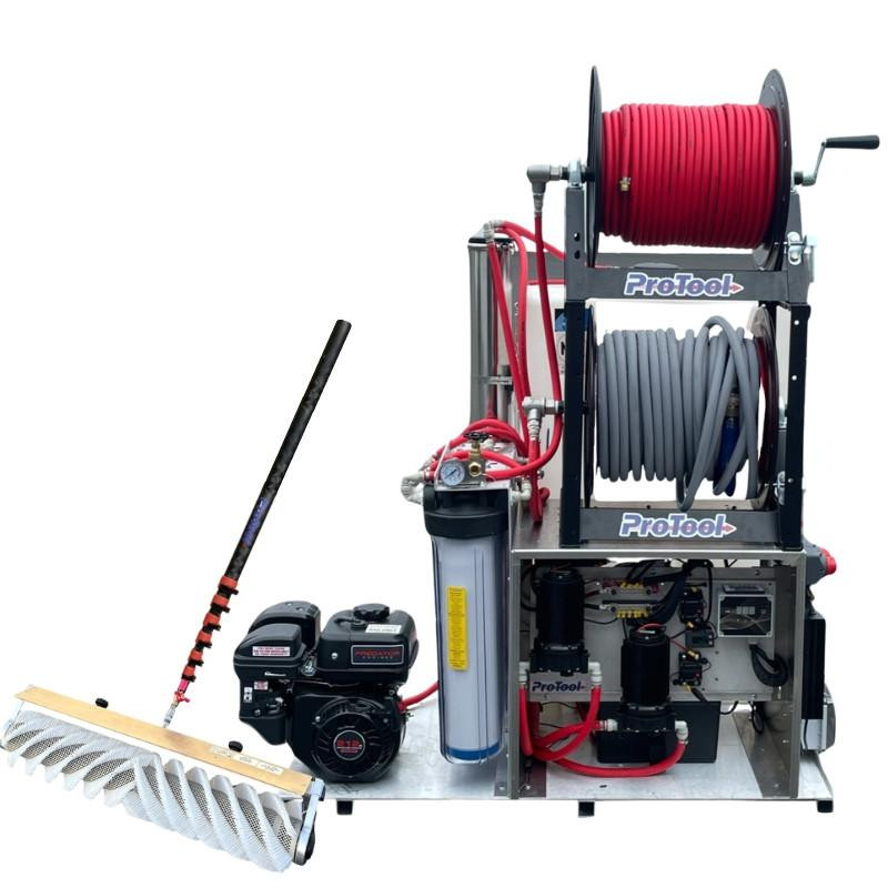 ProTool Solar RODI Skid + 32in Rotary Brush Kit