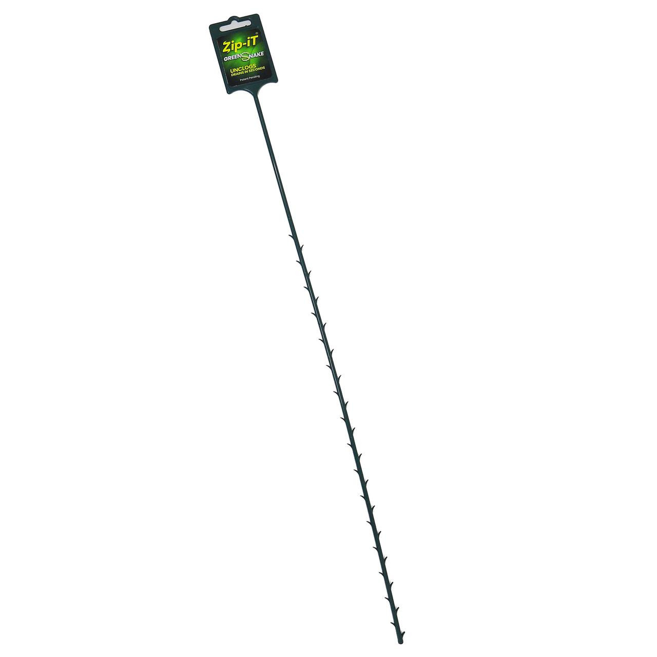 Zip-It Green Snake Drain Cleaner | J.Racenstein