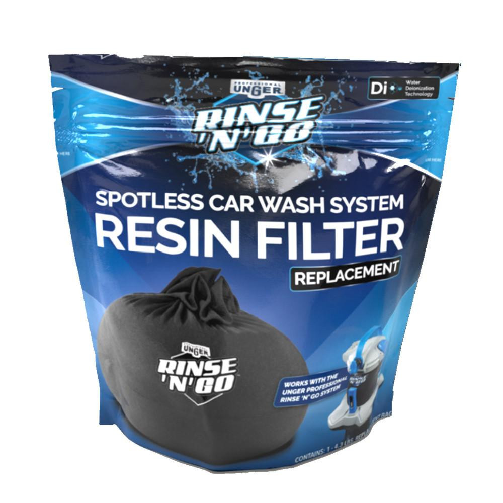Unger Rinse & Go Resin Filter - Spot Free Water
