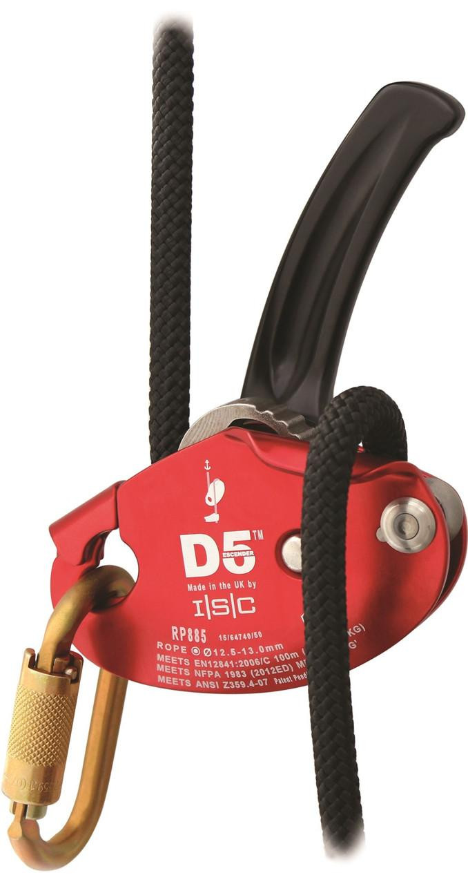 ISC Ｄ4（ディーフォー） ディッセンダー ISC D4 Descender - Ropes Park Equipment
