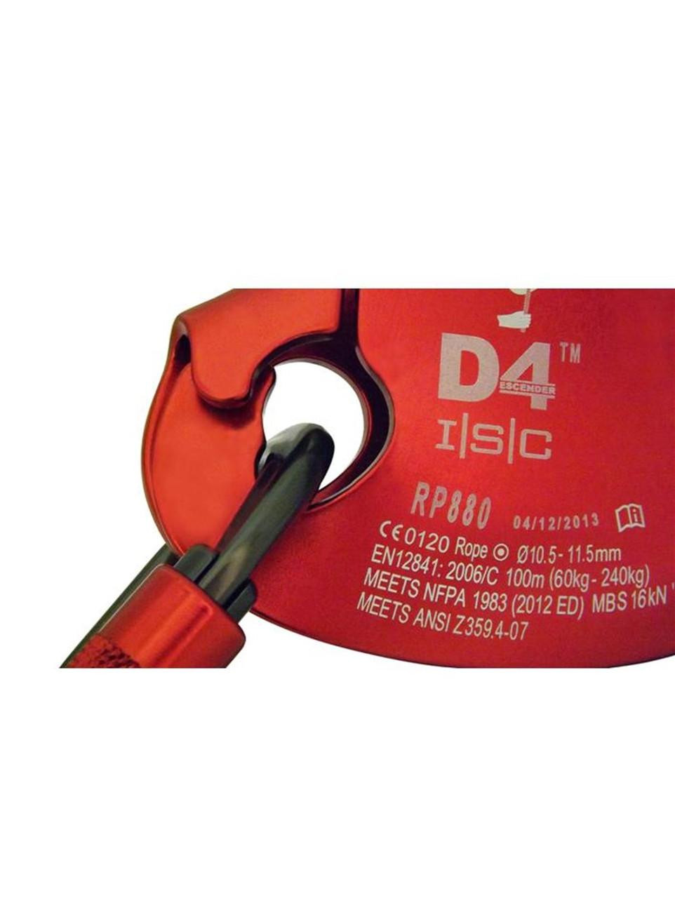 ISC D4 & D5 Rope Descenders 7/16in 1/2in Auto-Lock