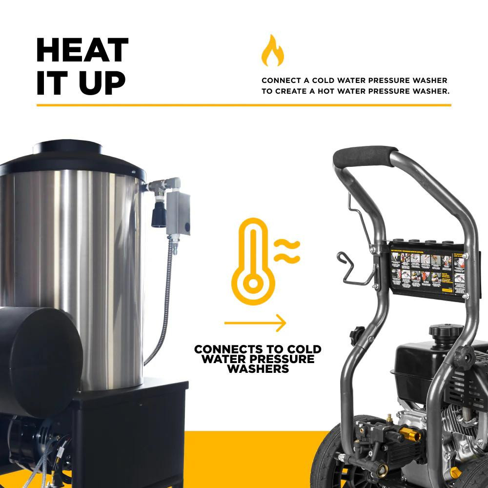 BE 8-10 GPM Diesel Hot Box 12V | Hot Water Pressure