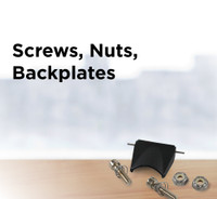 Screws, Nuts, Backplates